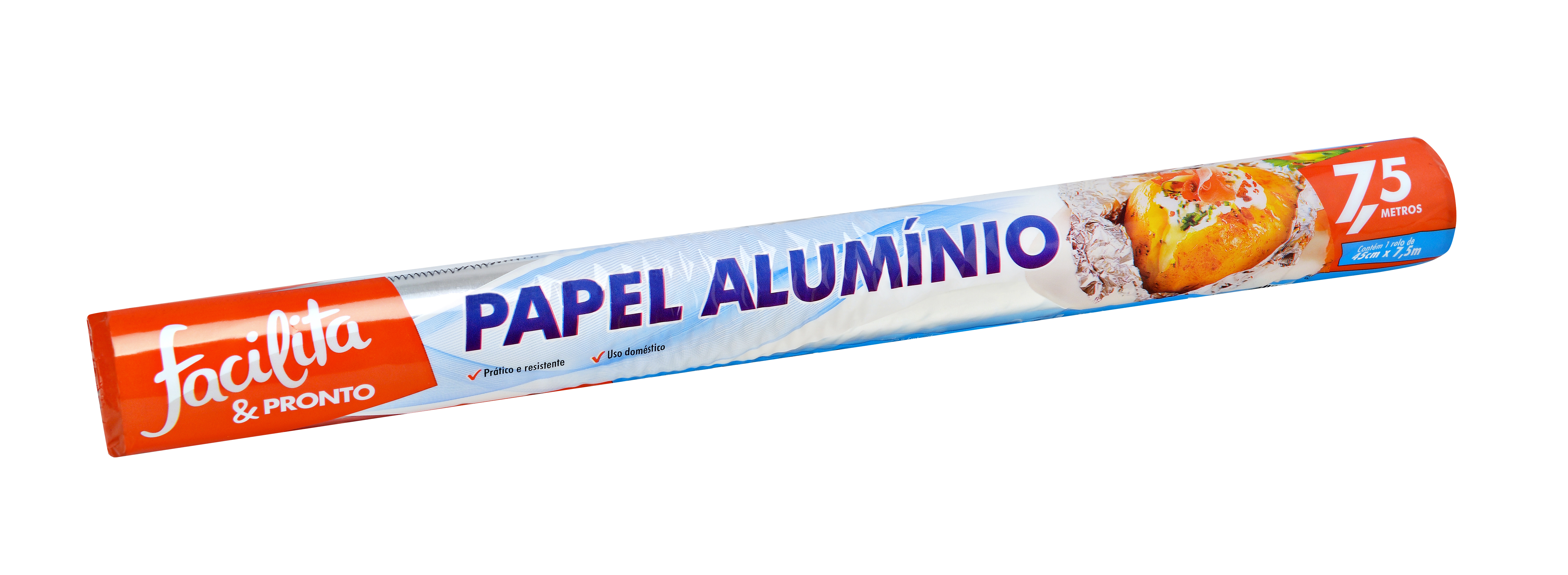 Aluminum Foil 45 cm x 7.5 meters Facilita & Pronto