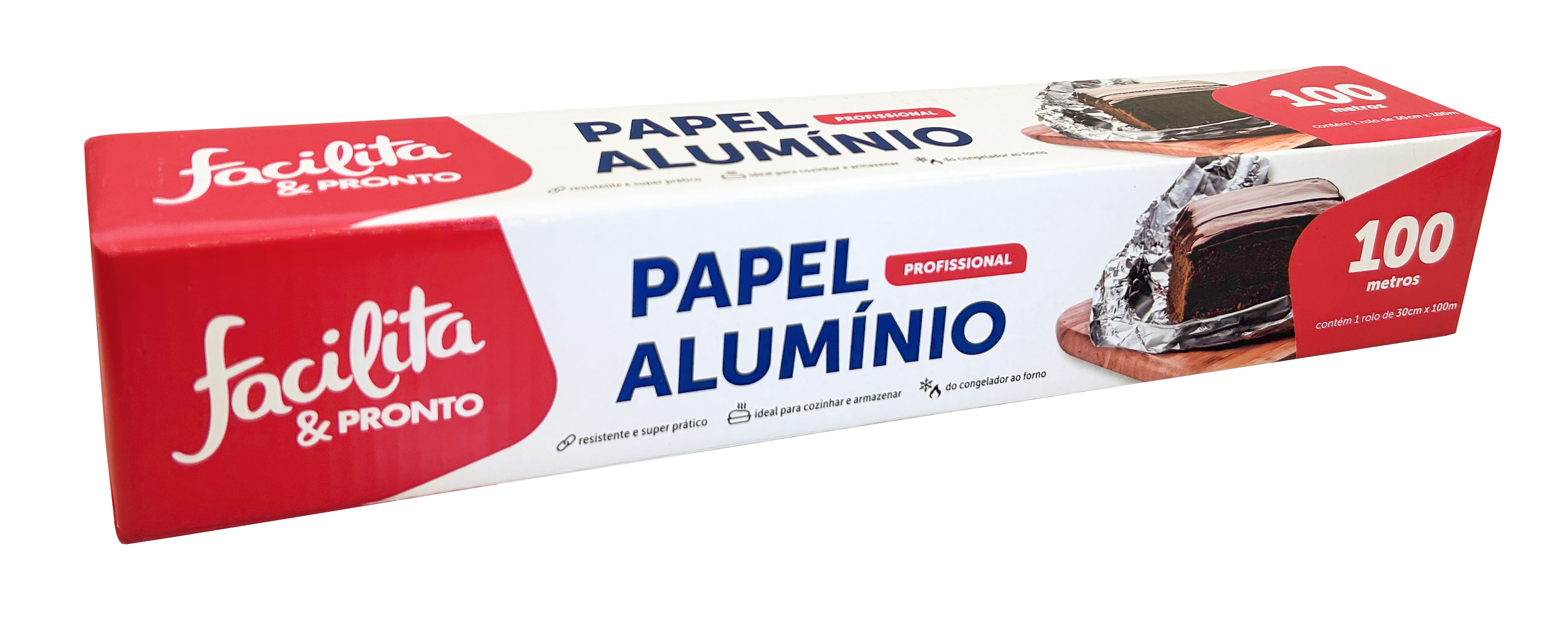 Papel Aluminio 30 CmX100M