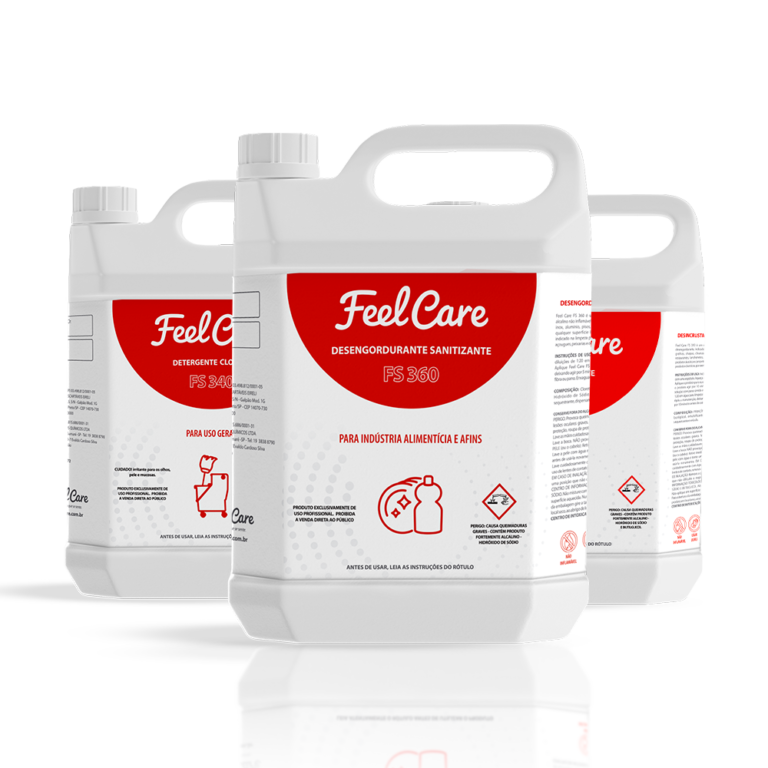 DESENGRASANTE SANITIZANTE FEEL CARE FS360 5L