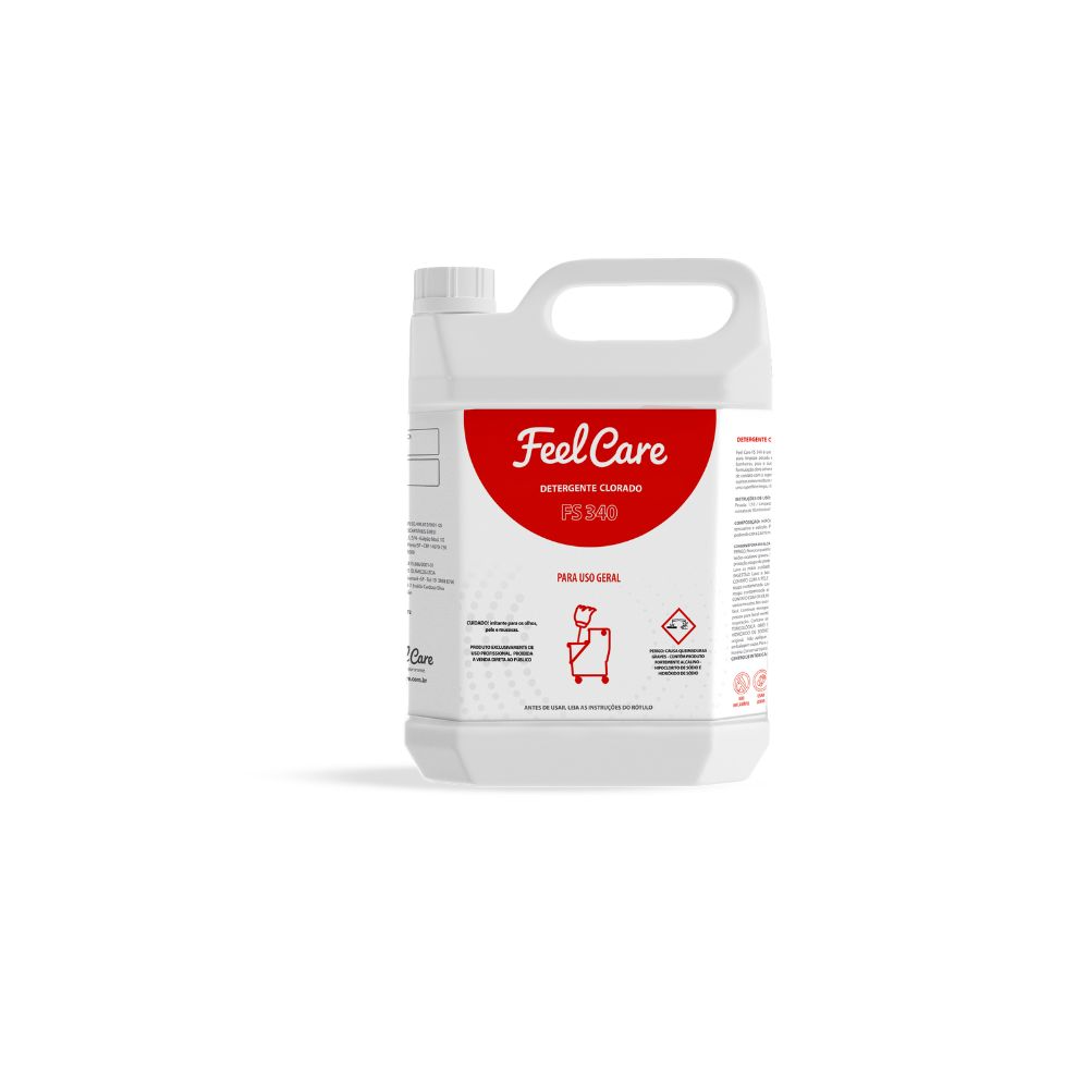 Detergente Clorado Feel Care FS340 5L