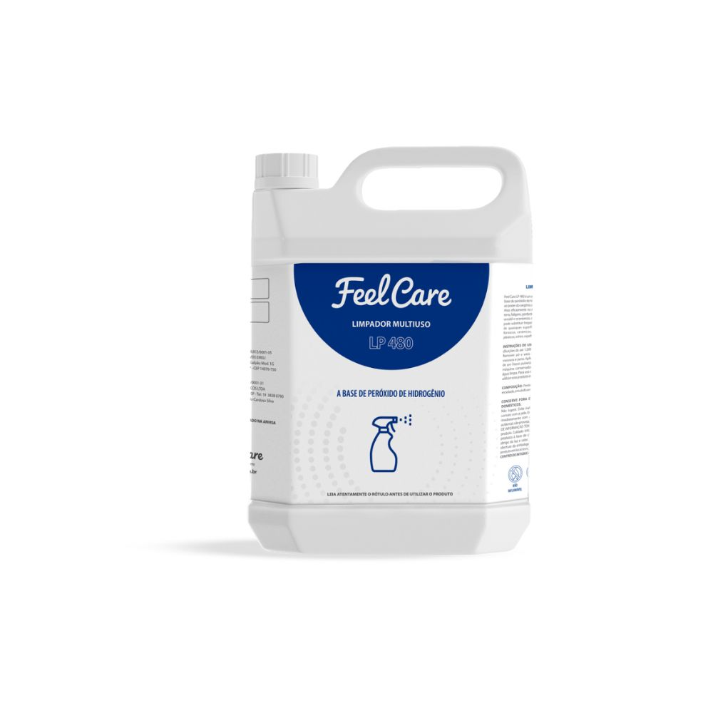 Limpador Multiuso Peróxido Feel Care LP480 5L