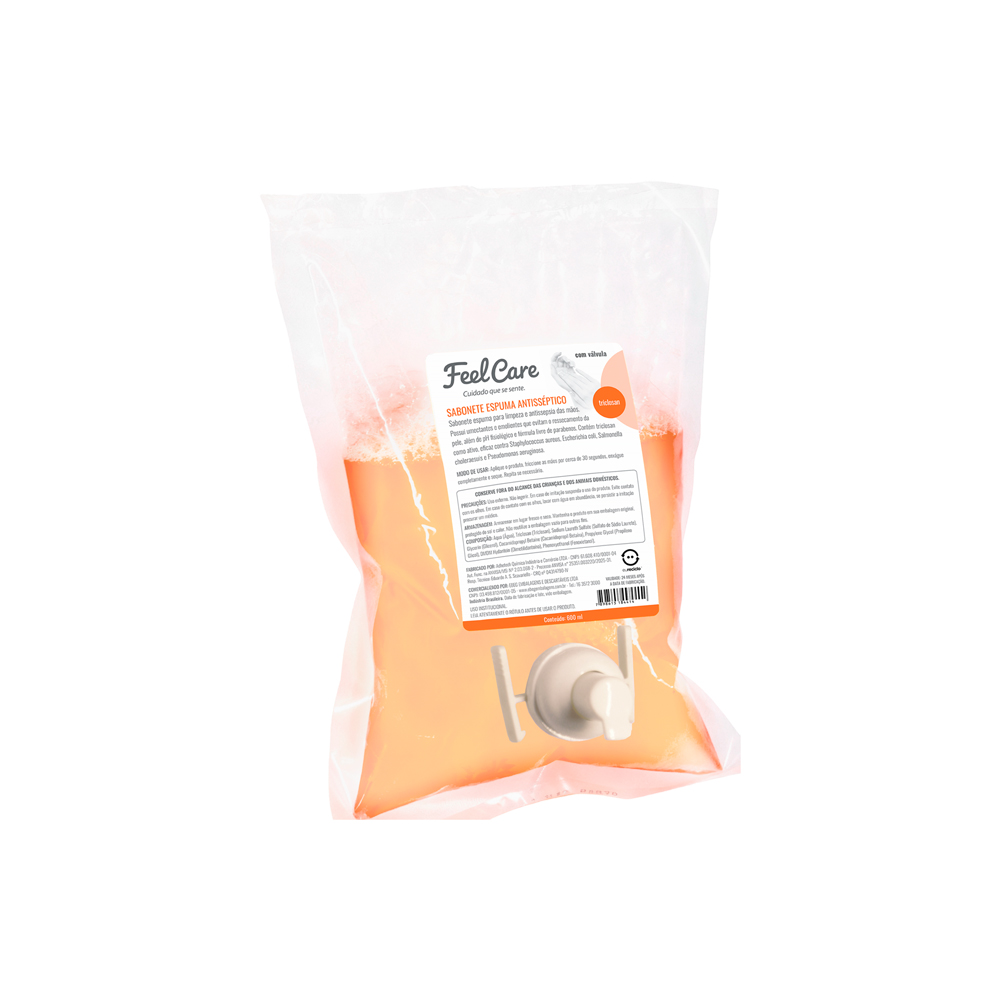 Sabonete Elfen Espuma Triclosan 600ml