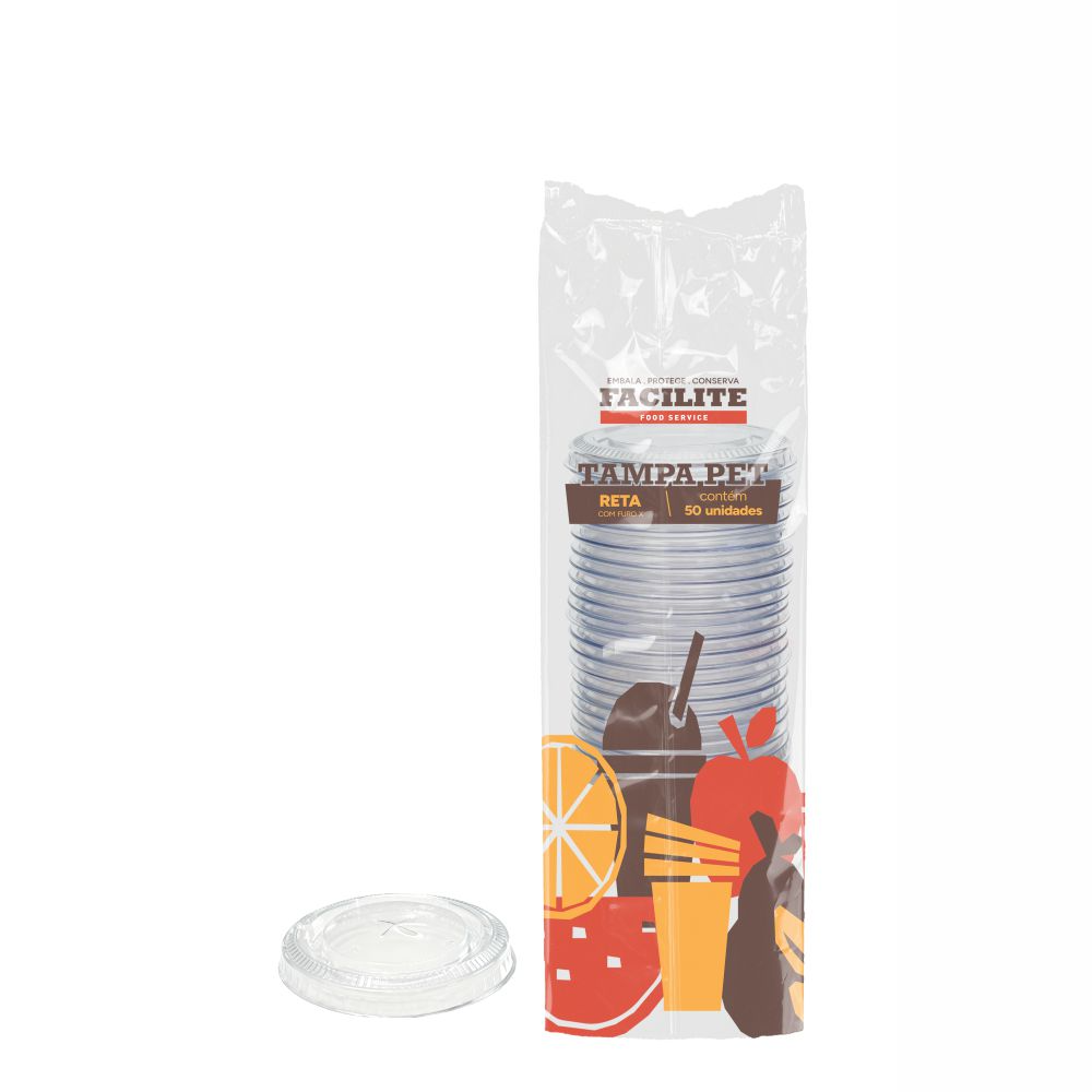 Facilite Food Pet Flat Lid Mark X C/50