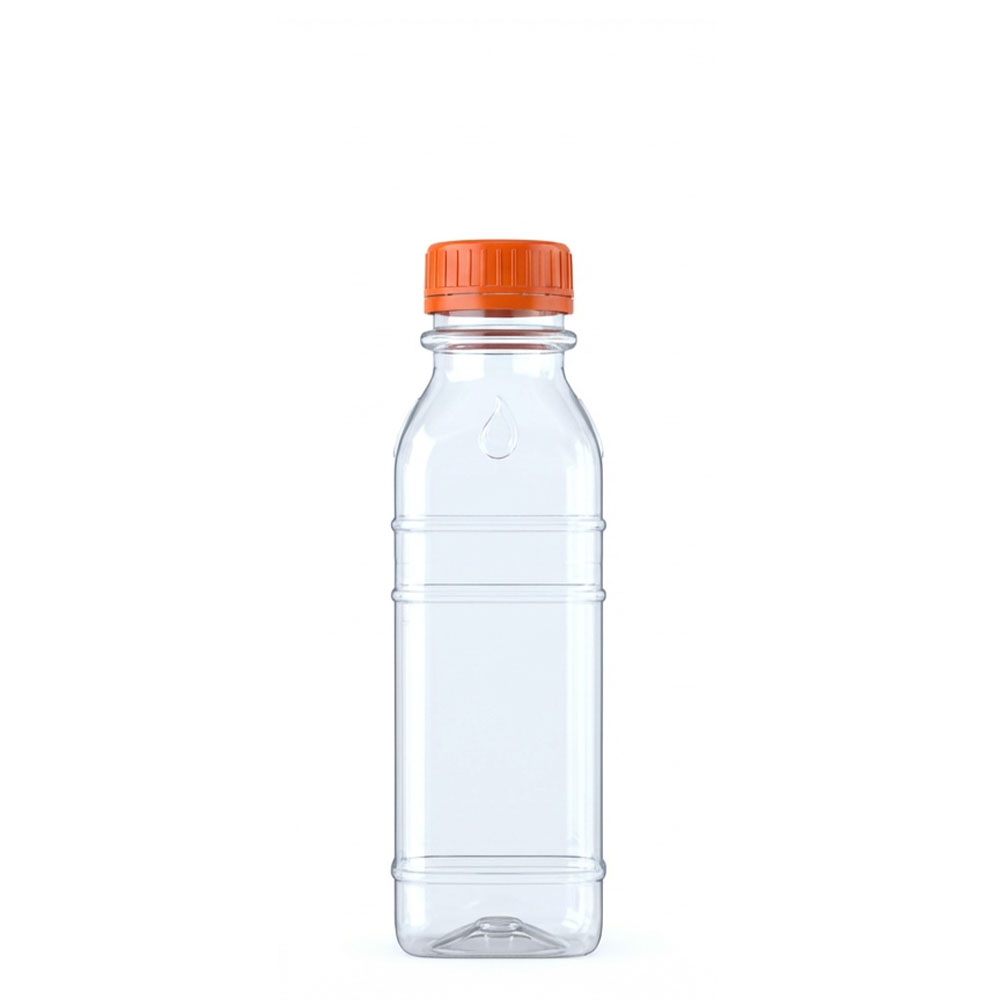 Botella Plástica Facilite Fs Pet Tapa Naranja 500Ml C/50