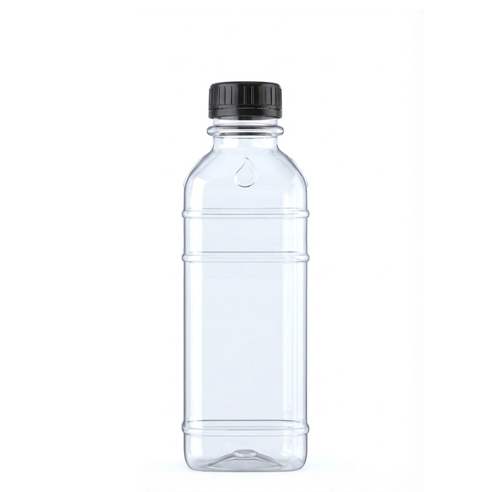 Botella Plástica Facilite Fs Pet Tapa Negra 1.000Ml C/50