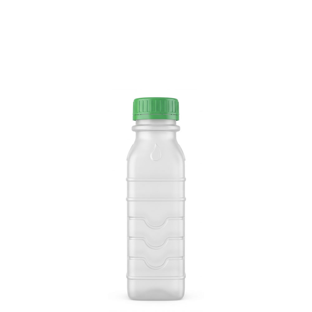 Botella Plástica Facilite Fs Pead Tapa Verde 300Ml C/100