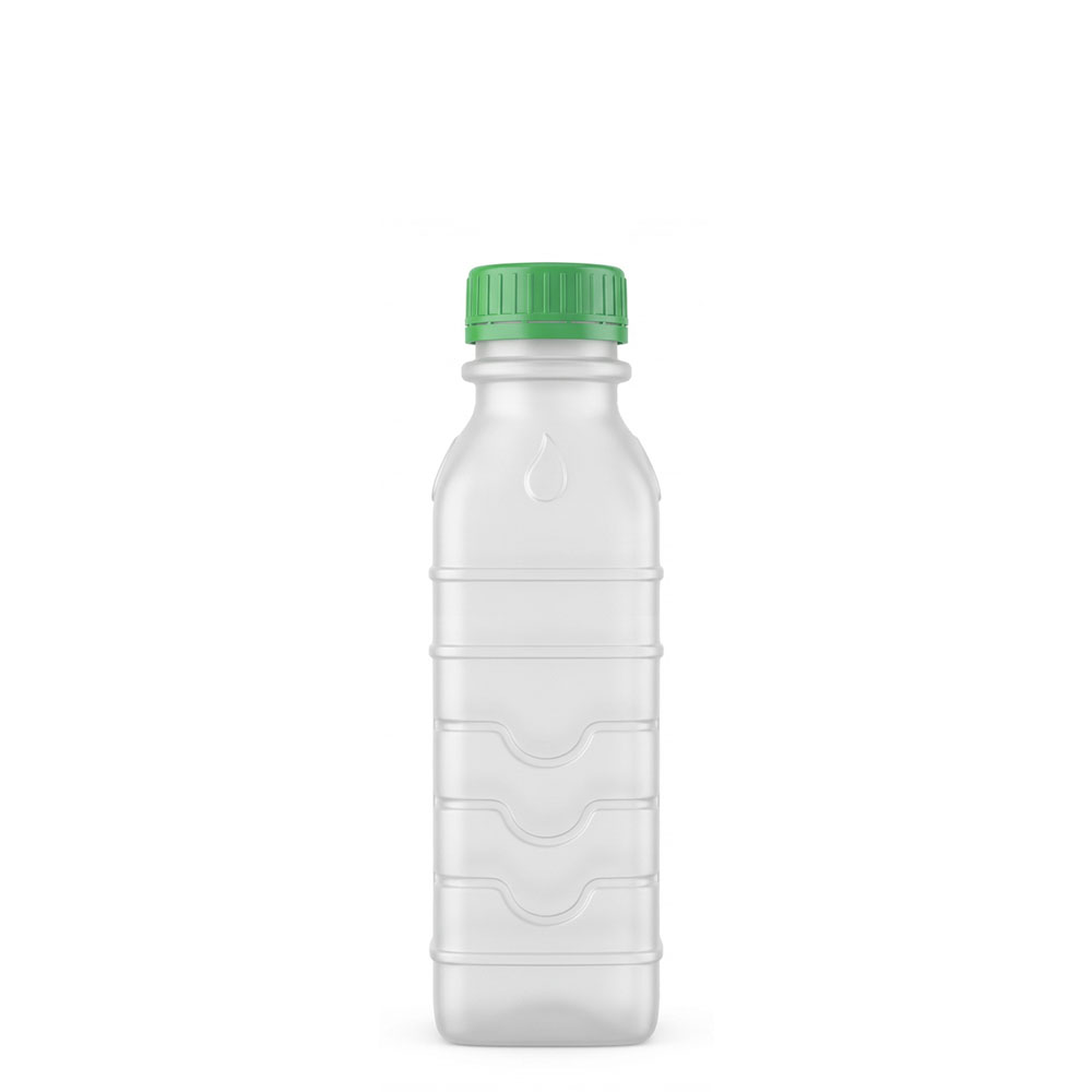 Botella Plástica Facilite Fs Pead Tapa Verde 500Ml C/100