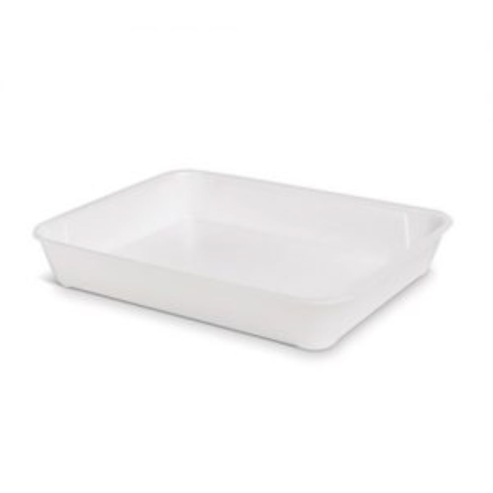 Bandeja Eps Blanca Sin Tapa C/100