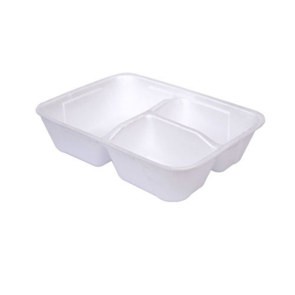 Bandeja Baja 3 Divisiones Eps Sin Tapa C/100