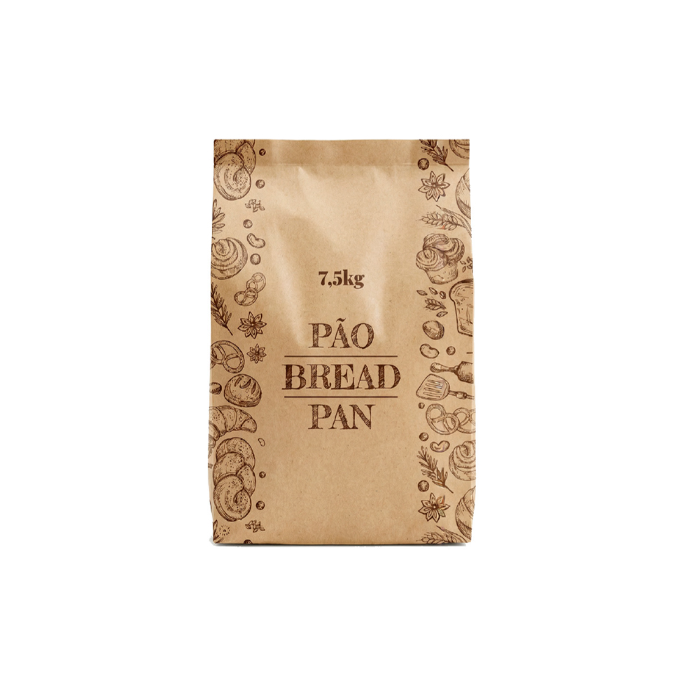 Bolsa Kraft Facilite Fs 7,5Kg 27X45 C/500