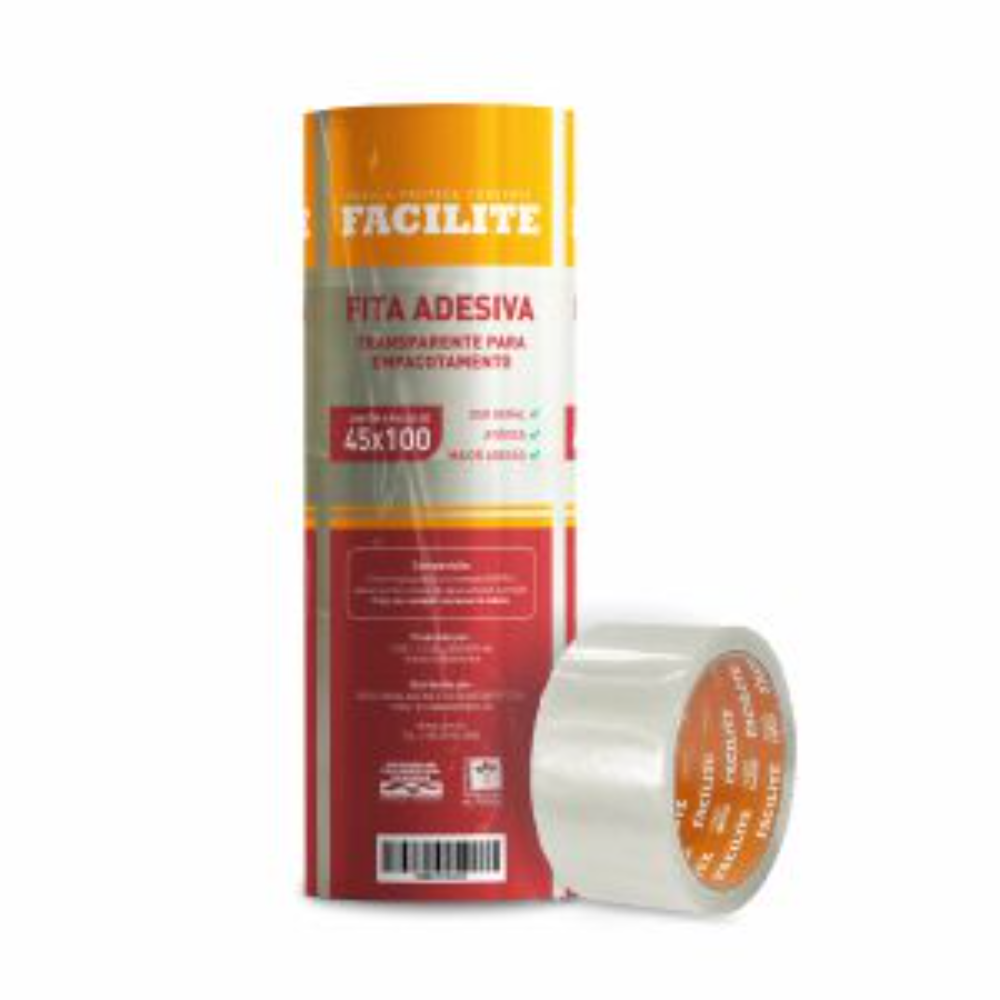 Facilite Adhesive Tape 45Mm X 100M Clear C/5