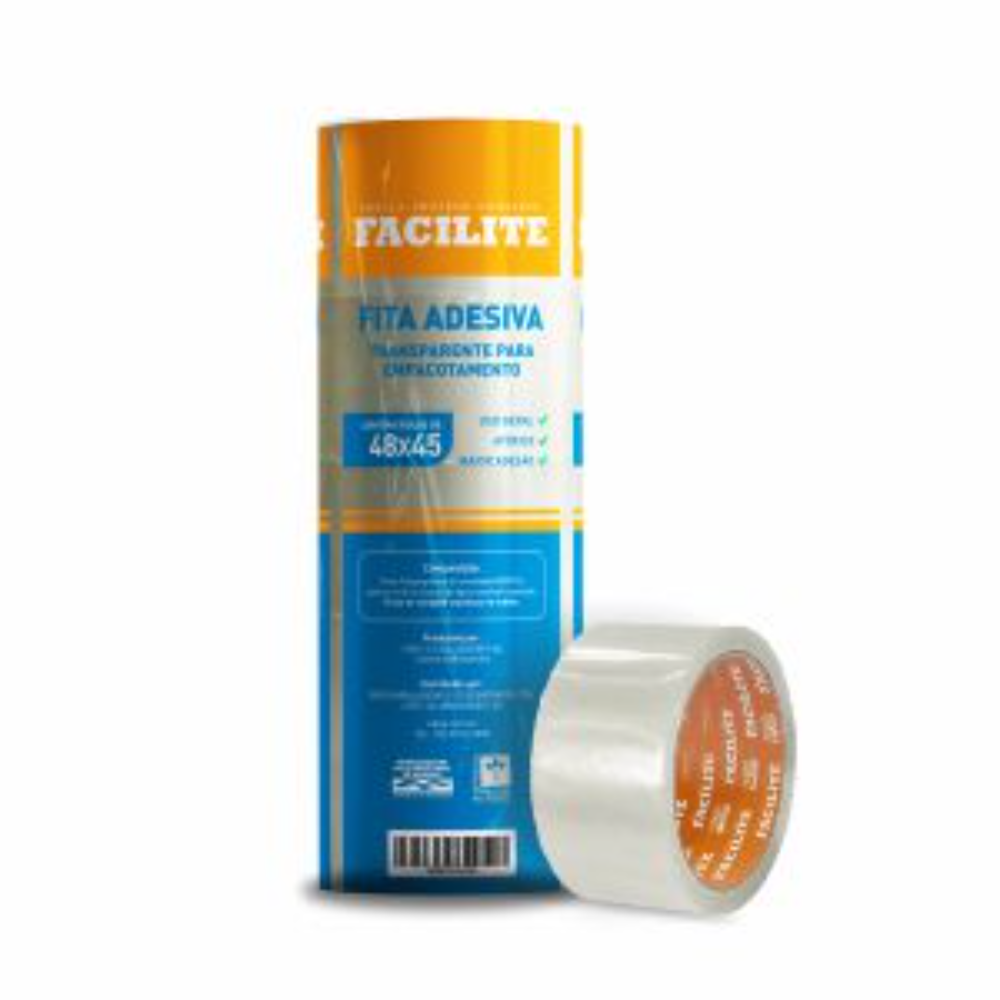 Facilite Adhesive Tape 48Mm X 45M Clear C/5