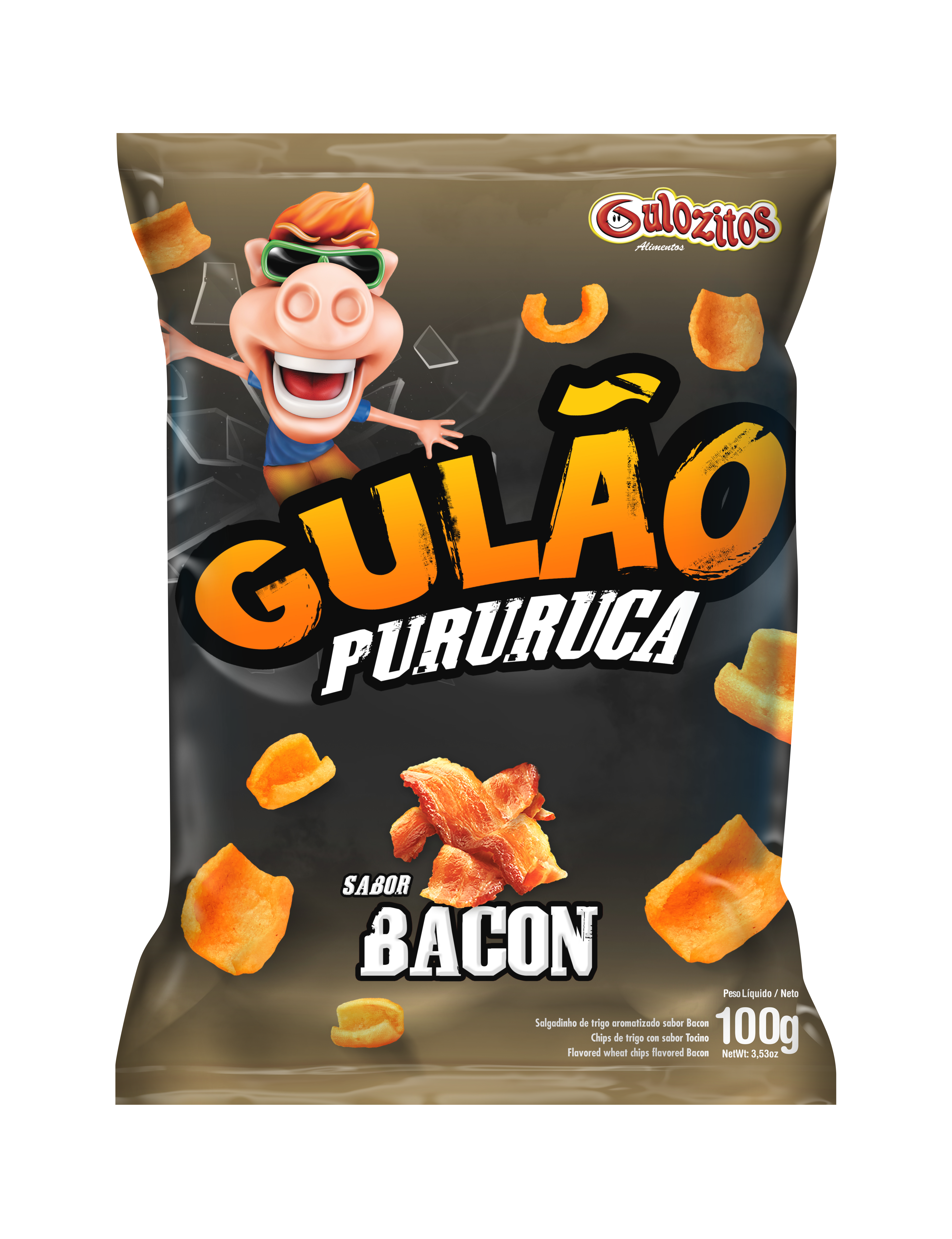 Gulão Chicharrón Tocino 100G