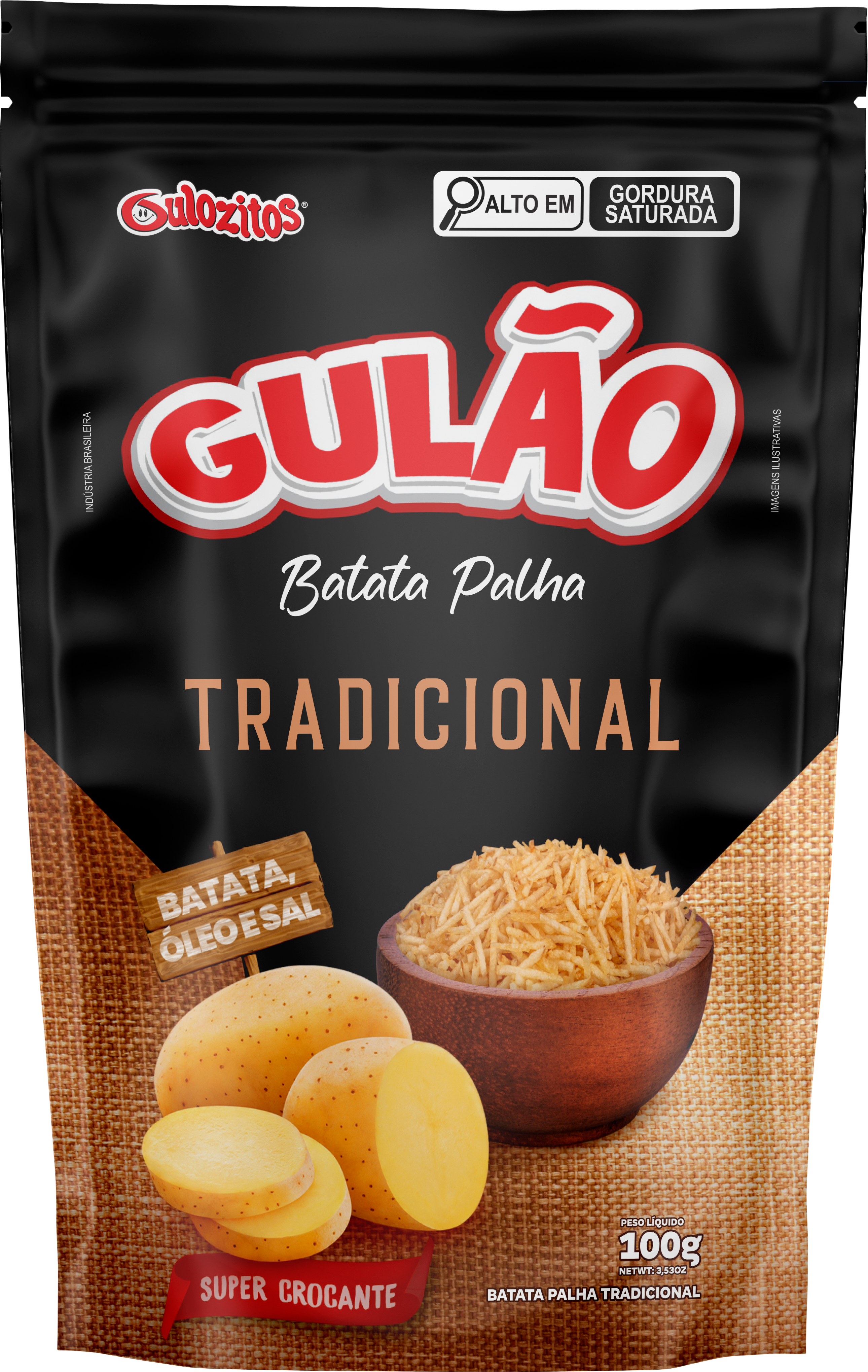 Batata Paja Gulão Tradicional 100G