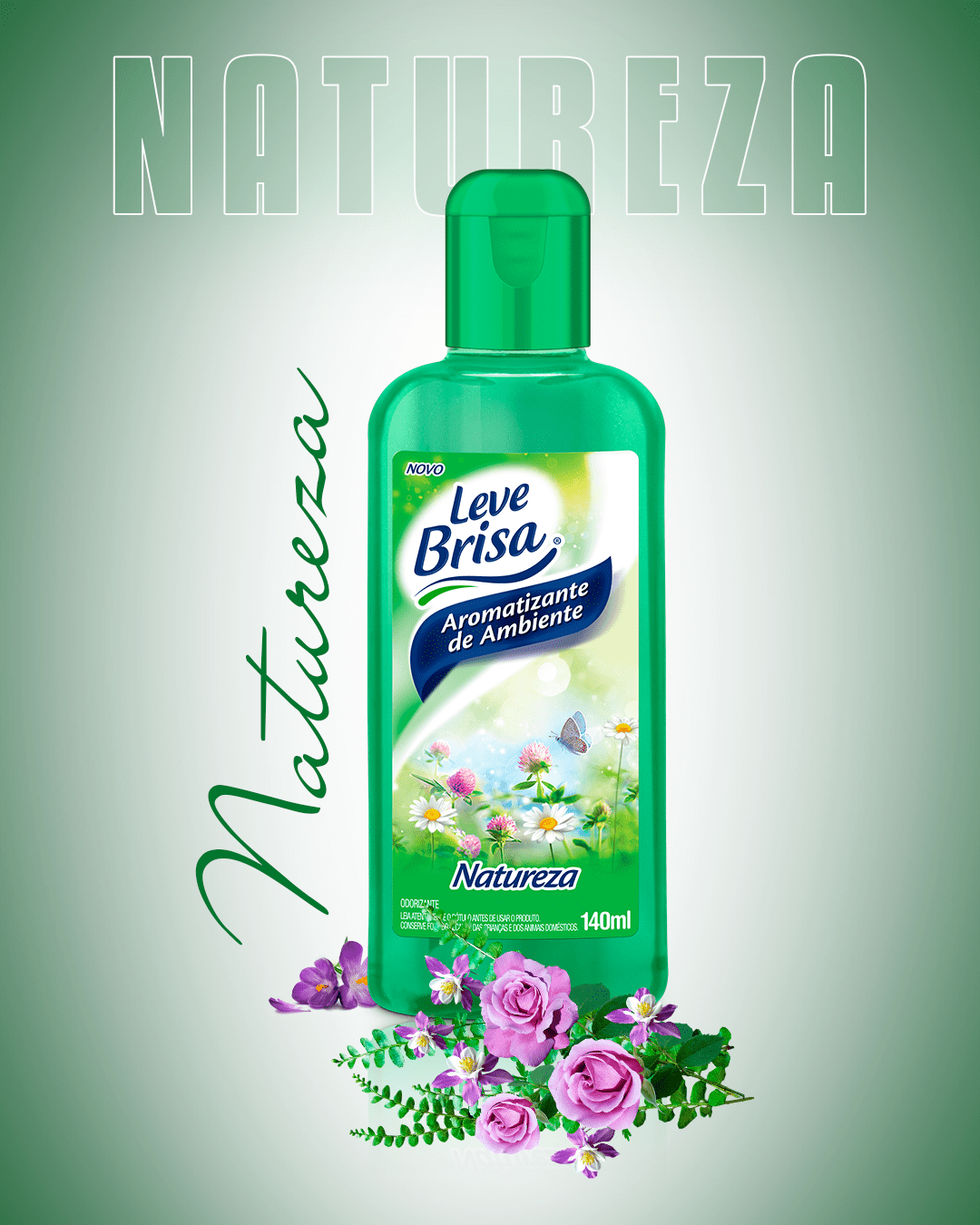 AROMATIZANTE DE AMBIENTES NATURALEZA LEVE BRISA 140ML