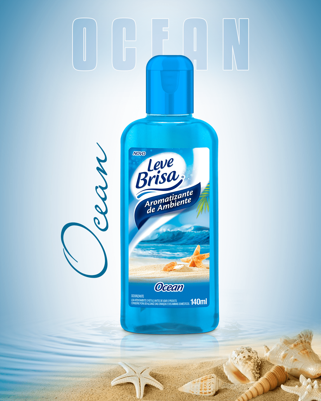 AROMATIZANTE DE AMBIENTES OCEAN LEVE BRISA 140ML