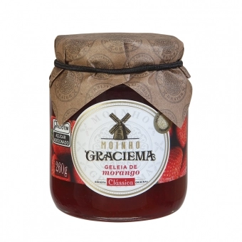 Classic Strawberry Jam Moinho Graciema 260g