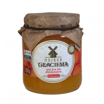 Classic Apricot Jam Moinho Graciema 260g