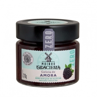 Geleia Zero Amora Moinho Graciema 210g