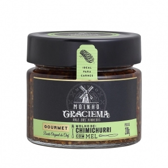 Chimichurri Sauce with Honey Moinho Graciema 200g