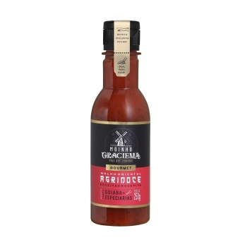 SALSA AGRIDULCE DE GUAYABA CON ESPECIAS MOINHO GRACIEMA 250G