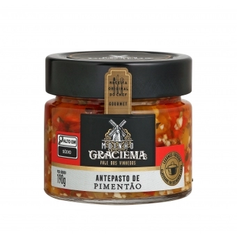 Bell Pepper Antipasto Moinho Graciema 190g