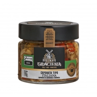 CAPONATA ITALIANA MOINHO GRACIEMA 190G