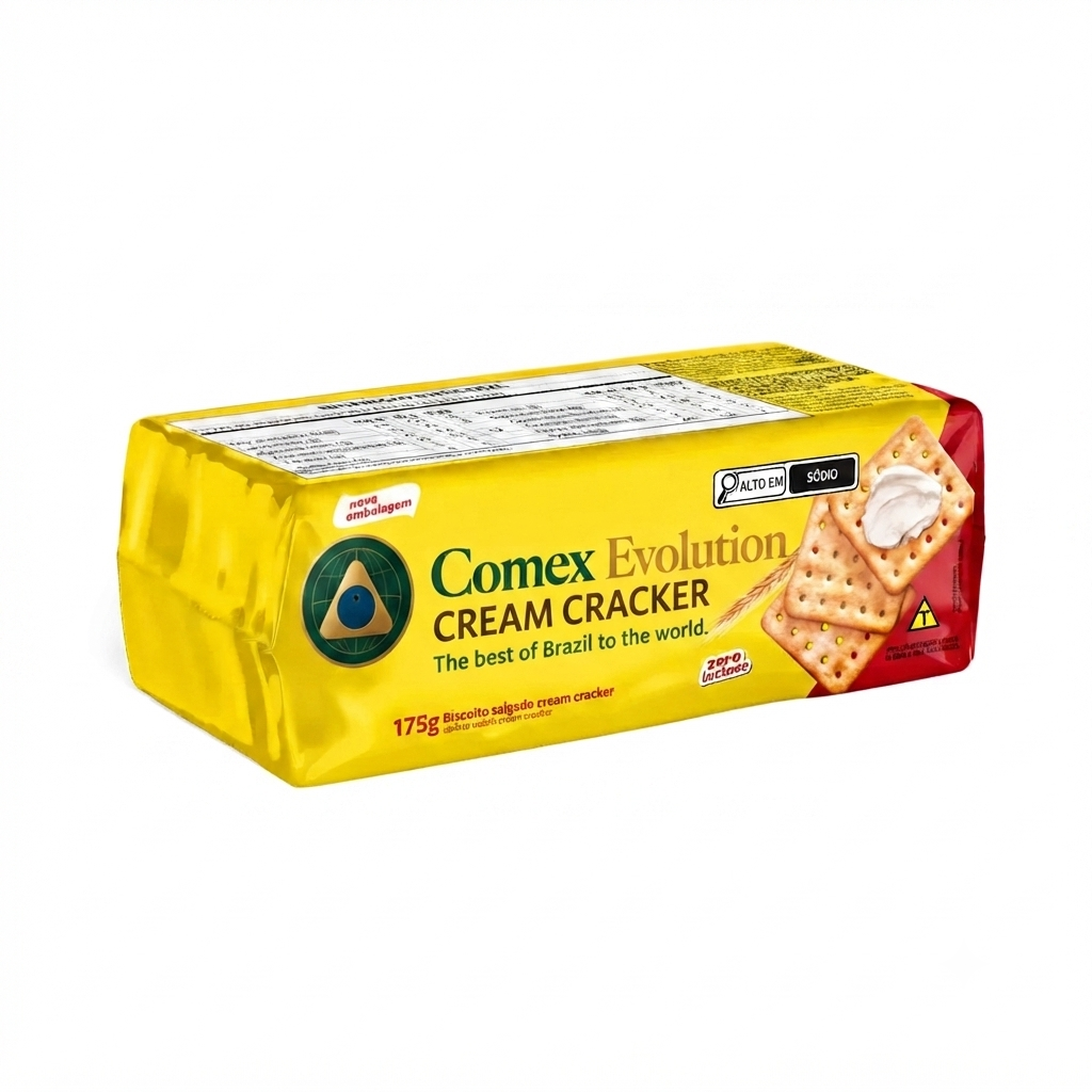 Biscoito Cream Cracker 175G