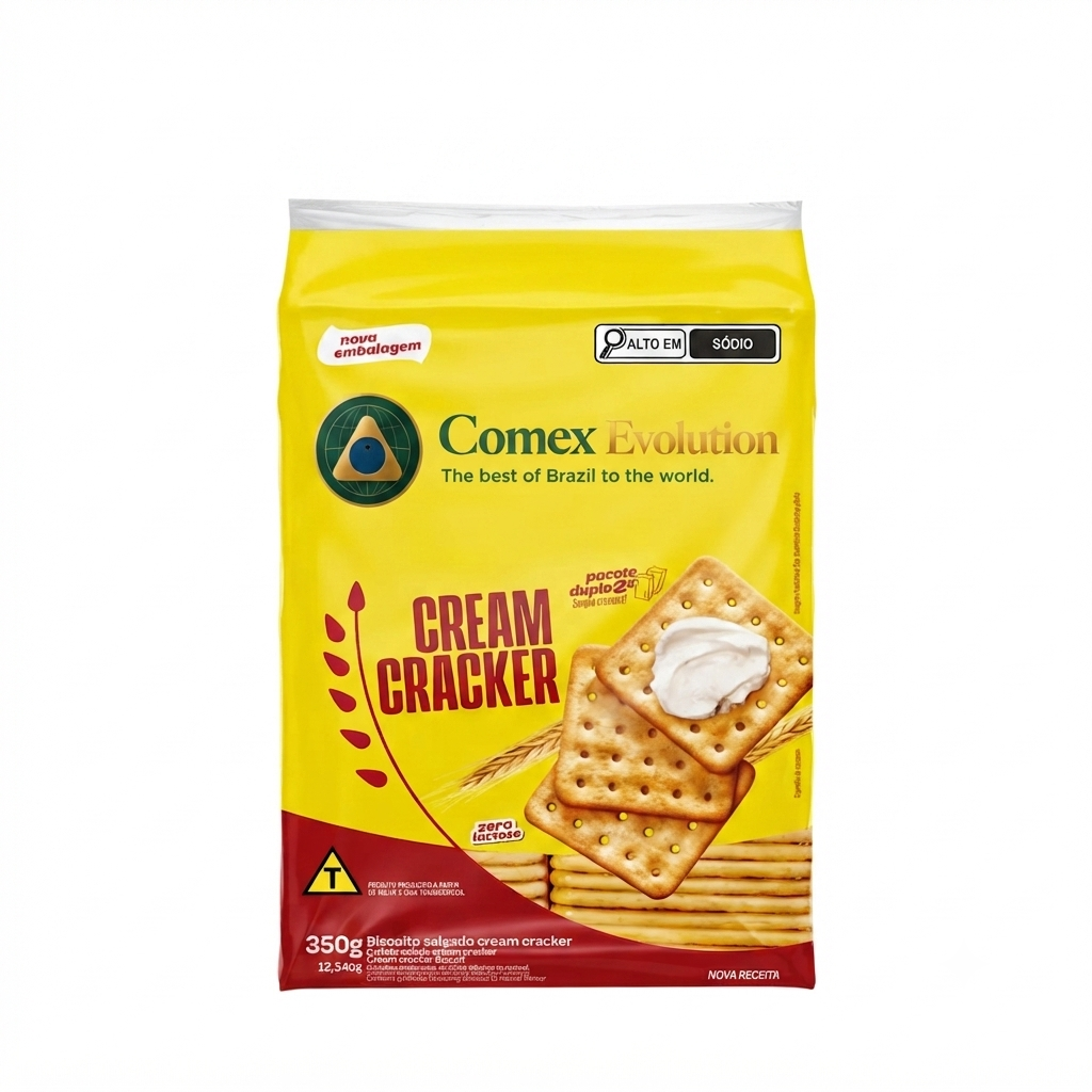 Biscoito Cream Cracker 350G