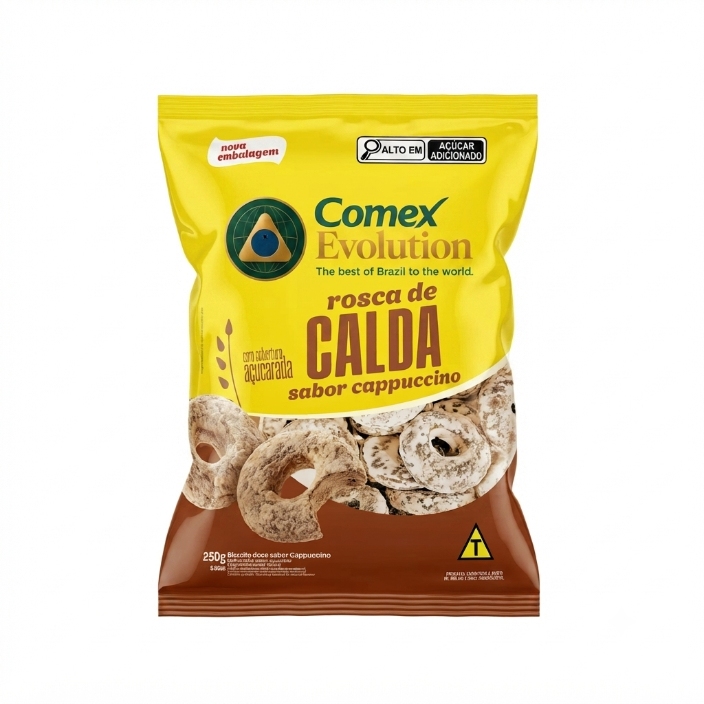 Rosca de Almíbar Cappuccino