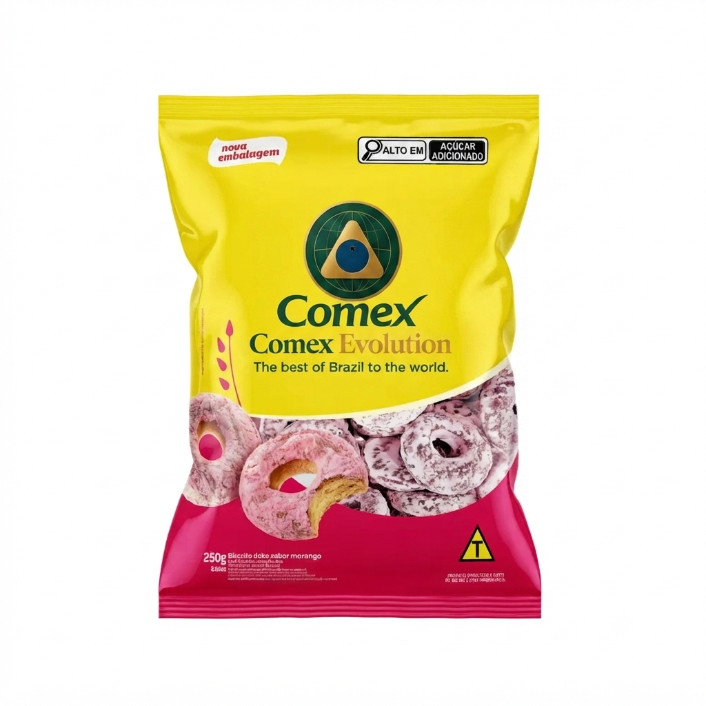 Rosca de Almíbar Fresa