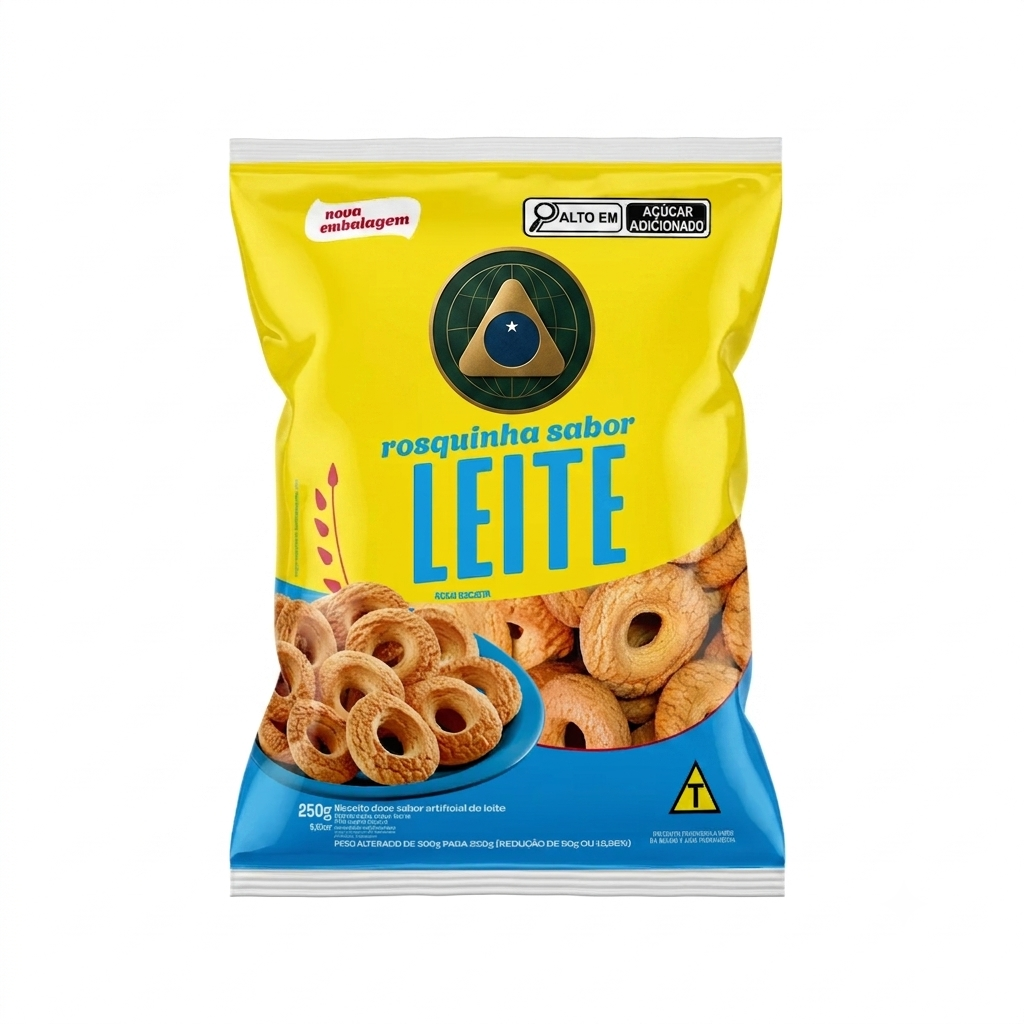 Biscoito Rosca de Leite 250G