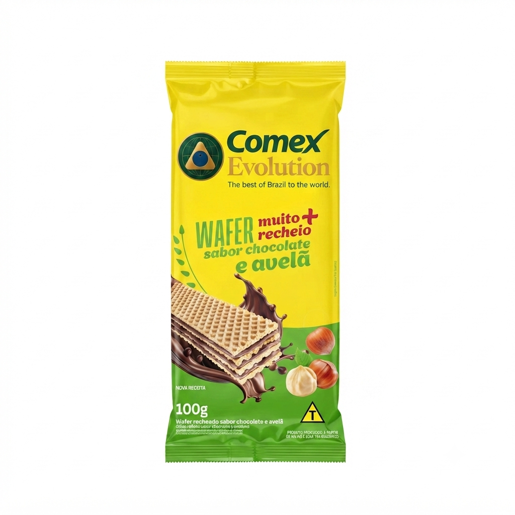 Wafer de Chocolate y Avellana