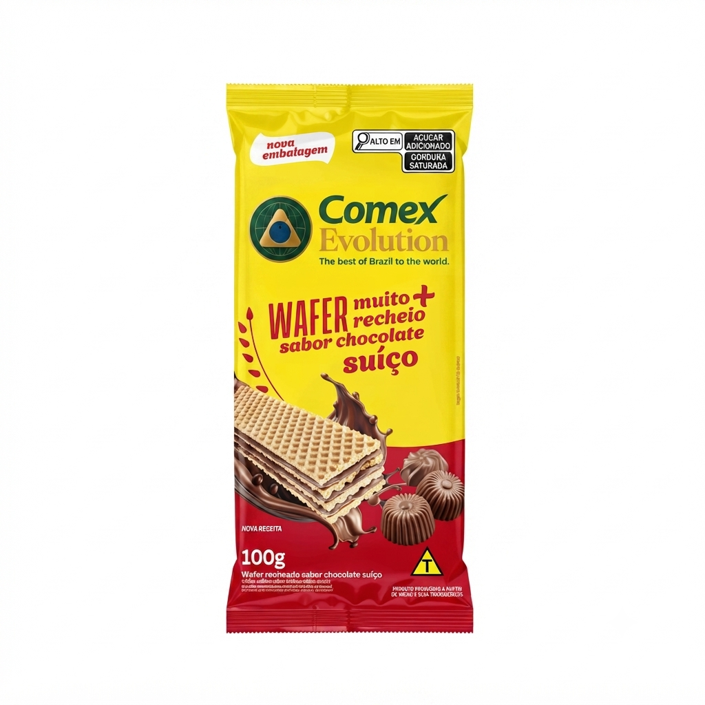 Wafer de Chocolate Suizo