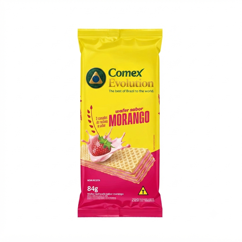 Wafer de Fresa
