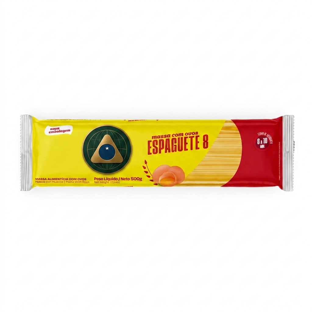 Massa Espaguete Ovos 500G