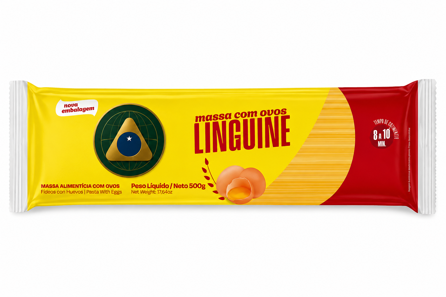 Massa Linguine Ovos 500G