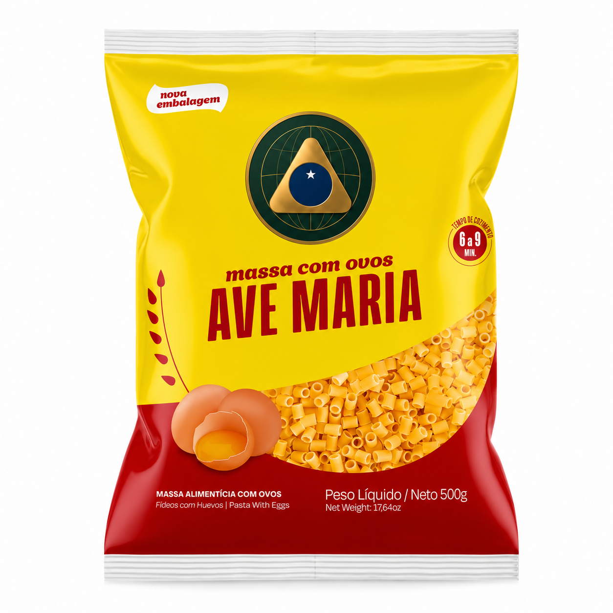 Massa Ave Maria Ovos 500G