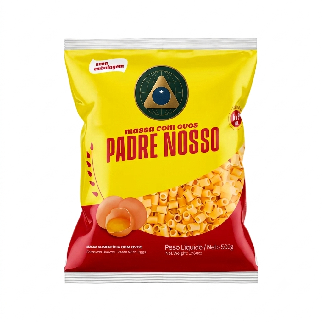 Massa Padre Nosso Ovos 500G