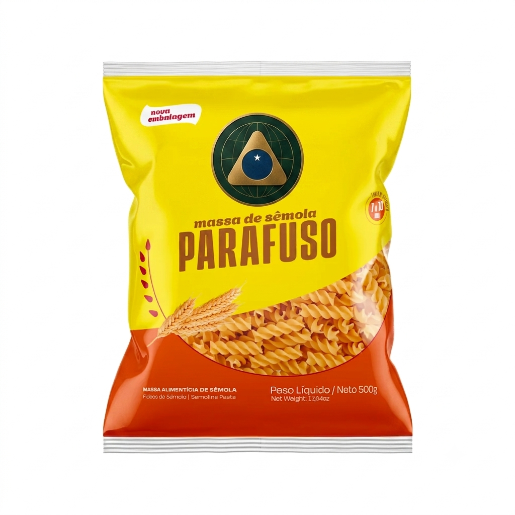 Massa Parafuso Sêmola 500G