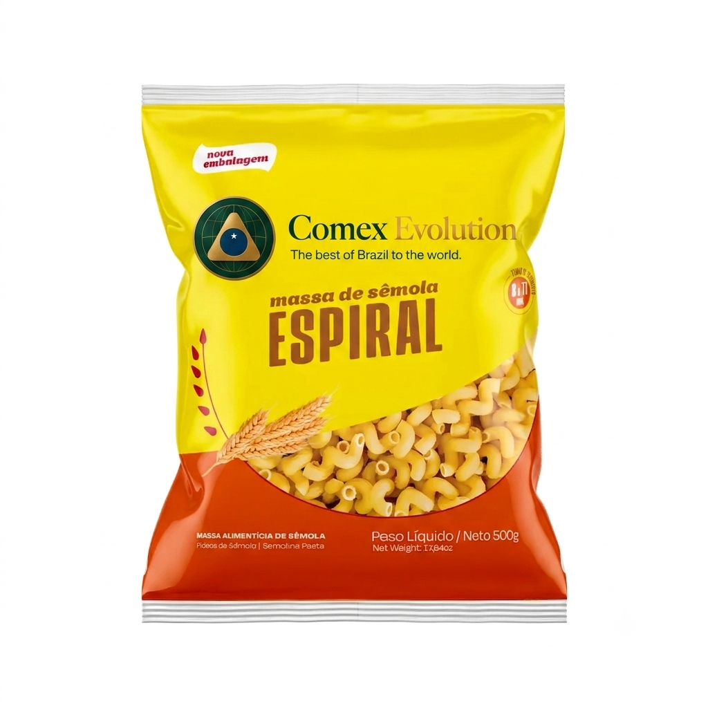 Semolina Spiral Pasta