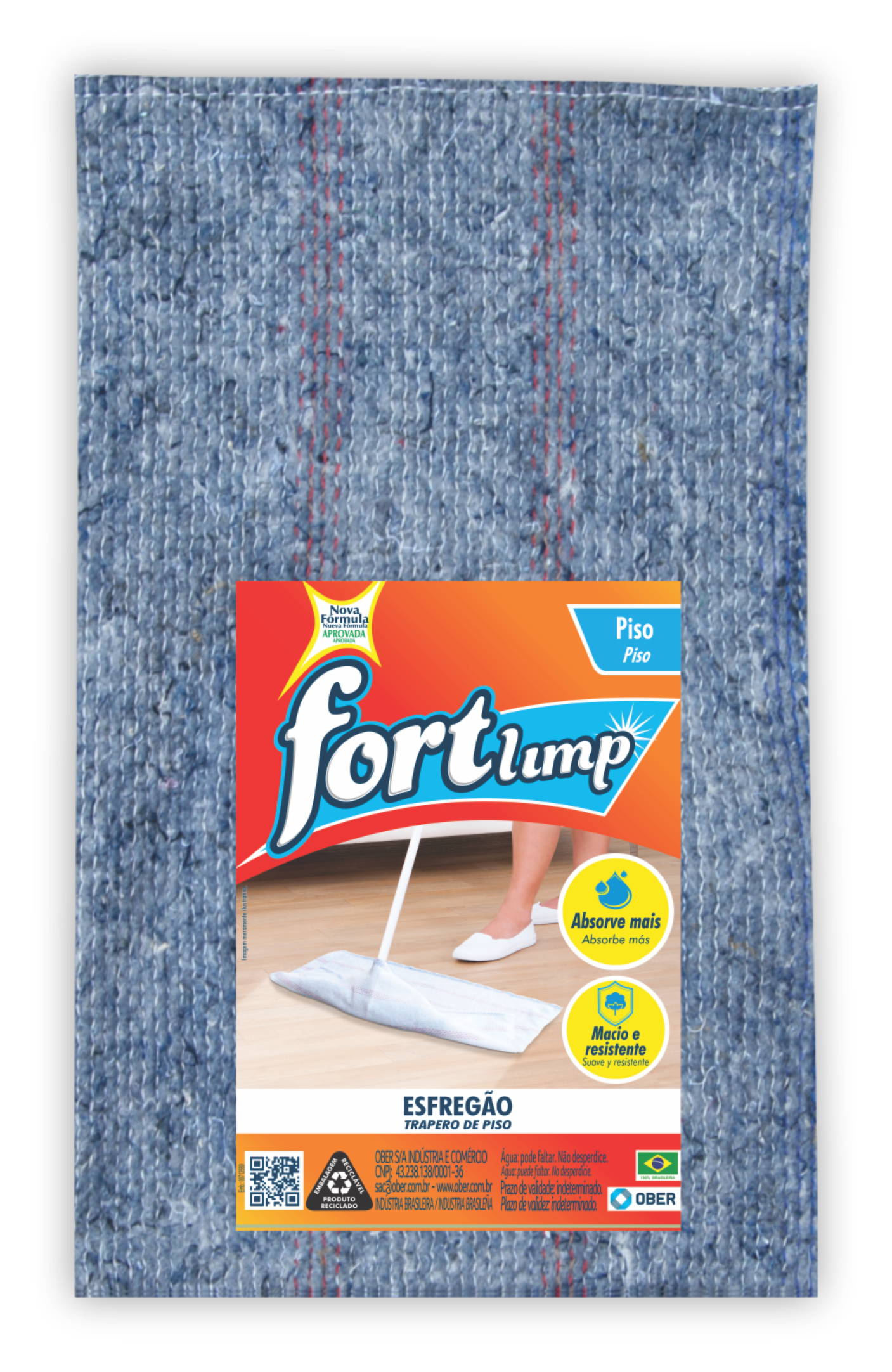 Gray Floor Cloth Extra Large Size Ober