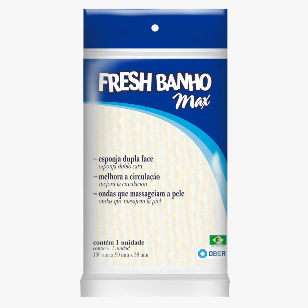 Esponja de Banho Fresh Banho Max