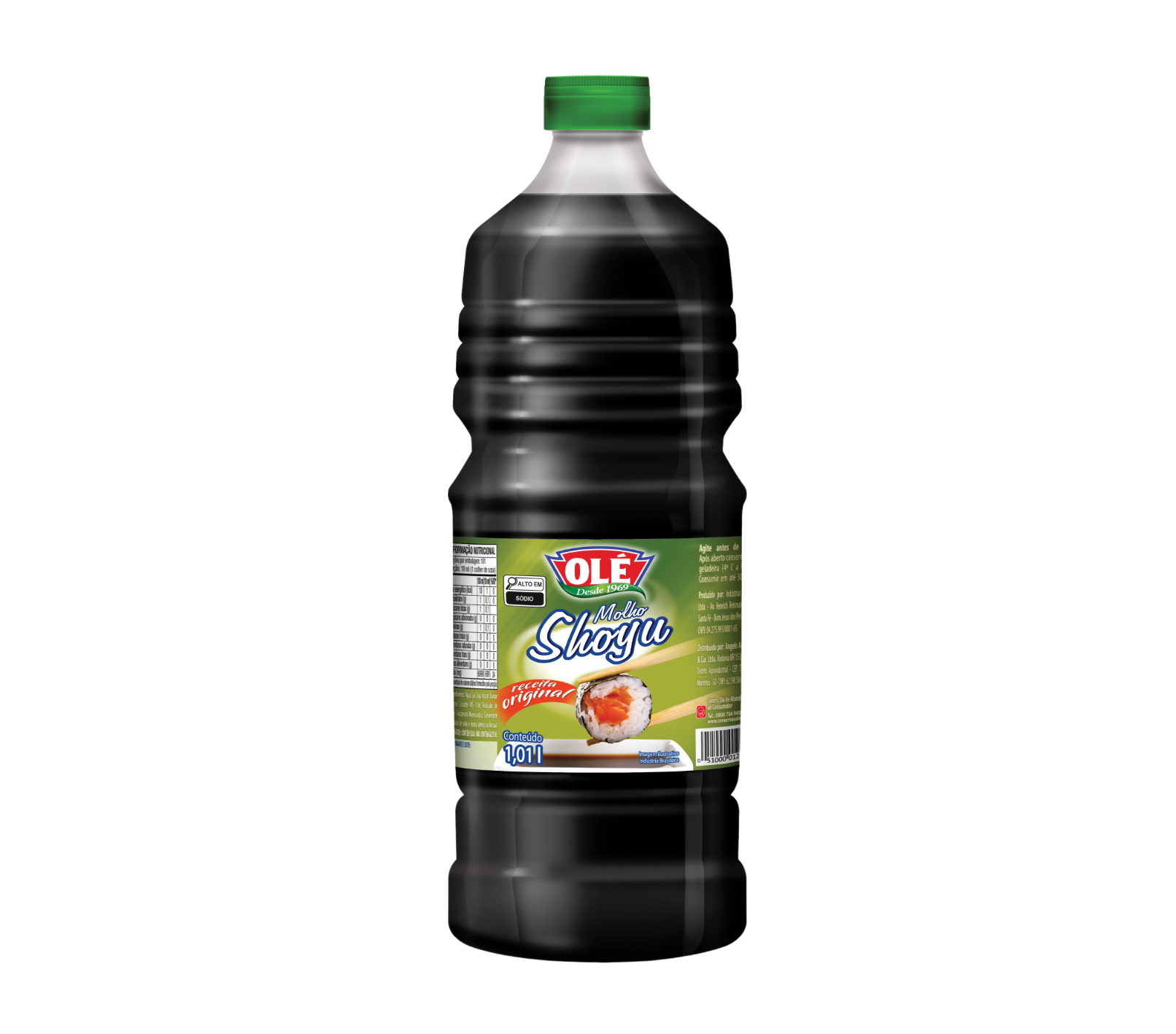 Soy Sauce Bottle Olé 1.01L Box of 12 units