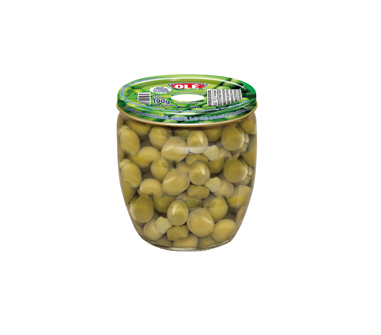 ARVEJA EN POTE OLÉ 120G CAJA CON 12 UNIDADES