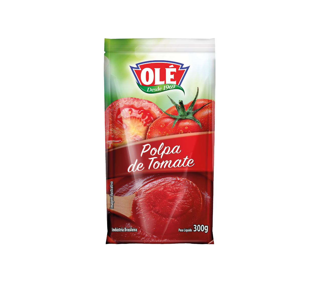 Tomato Pulp Sachet Olé 300g Box of 32 units