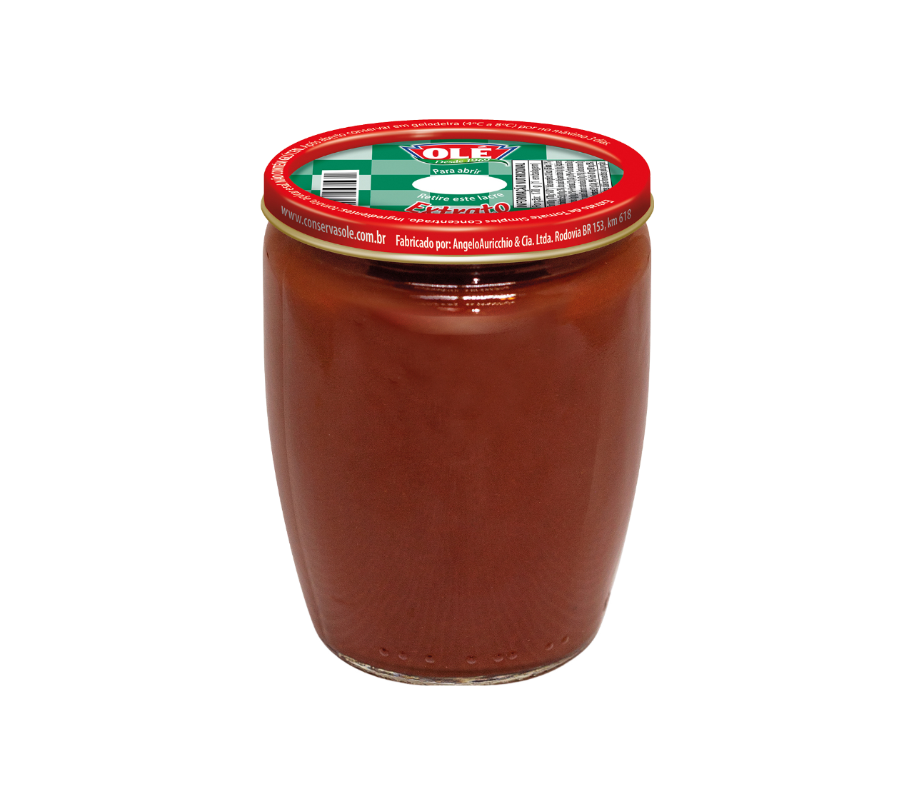 Tomato Extract in Cup Olé 260g Box of 12 units