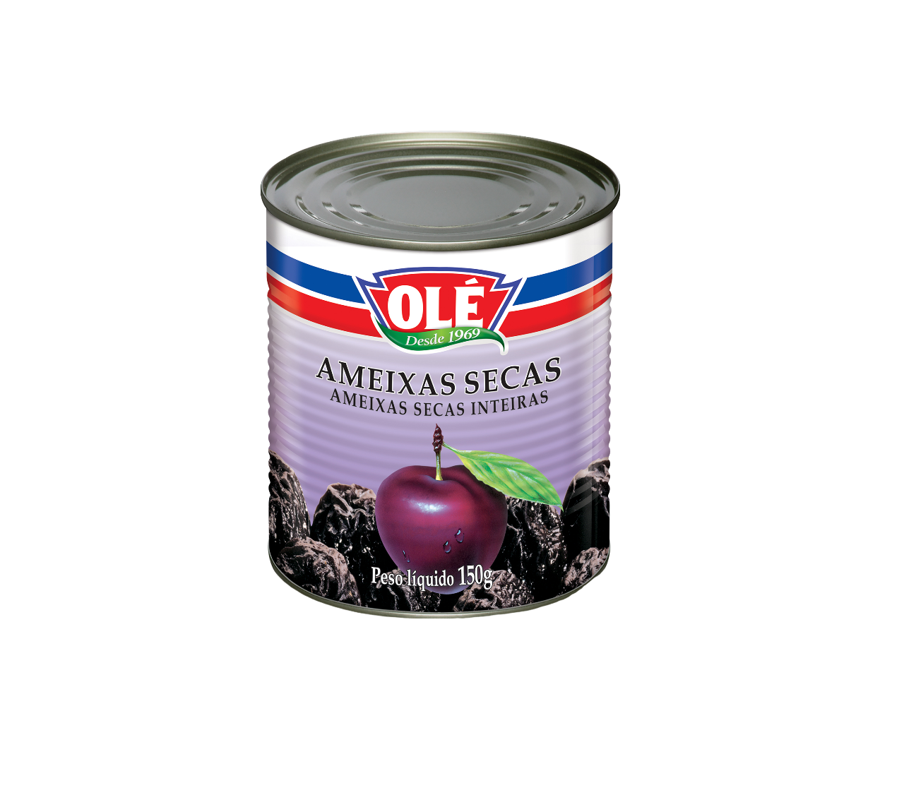 Dried Plum in Can Olé 150g Box of 12 units