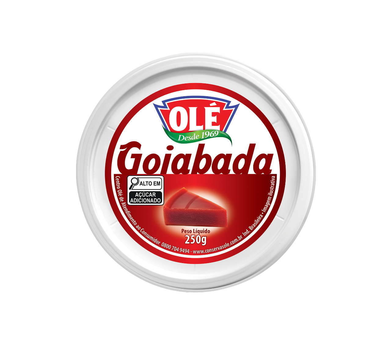 Guava Paste in Tub Olé 250g Box of 24 units