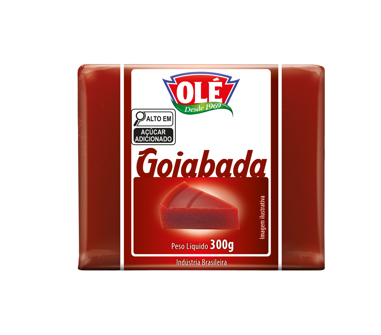 Guava Paste in Flow Pack Olé 300g Box of 24 units